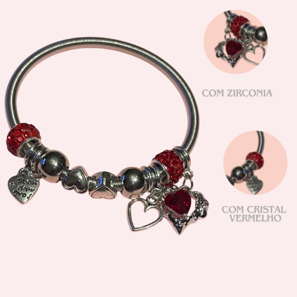 Pulseira Heart Red - Image 2