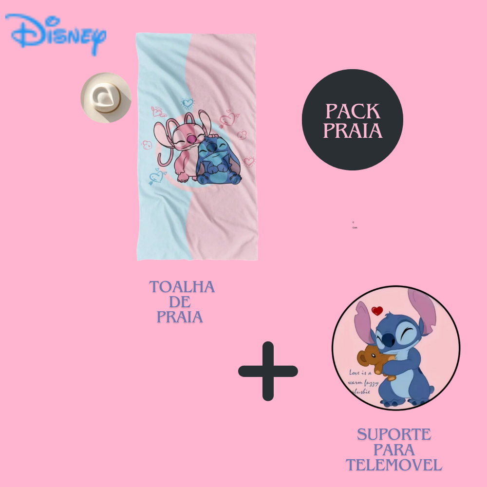 Pack Praia Stitch